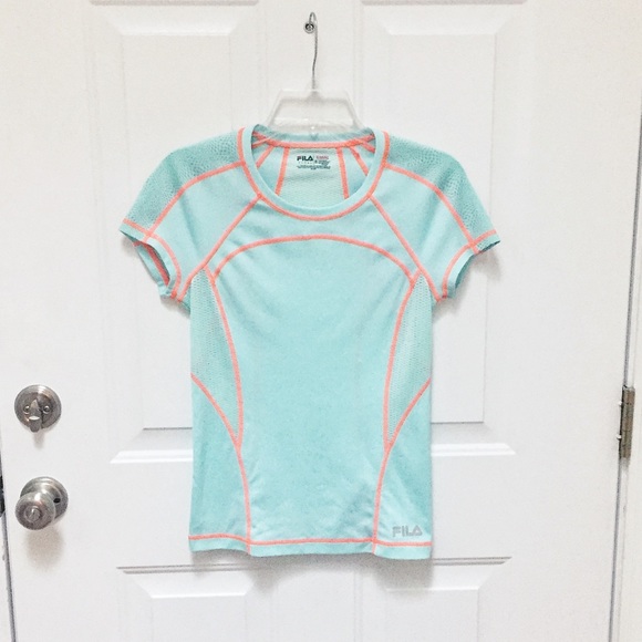 Fila Tops - 4/$20 Fila Drifit Mint Running Top